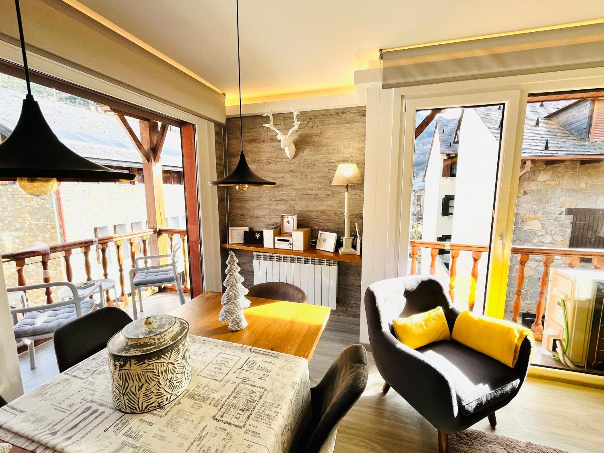 Ferienwohnung UP BENASQUE FLOR de NIEVE Exterior foto